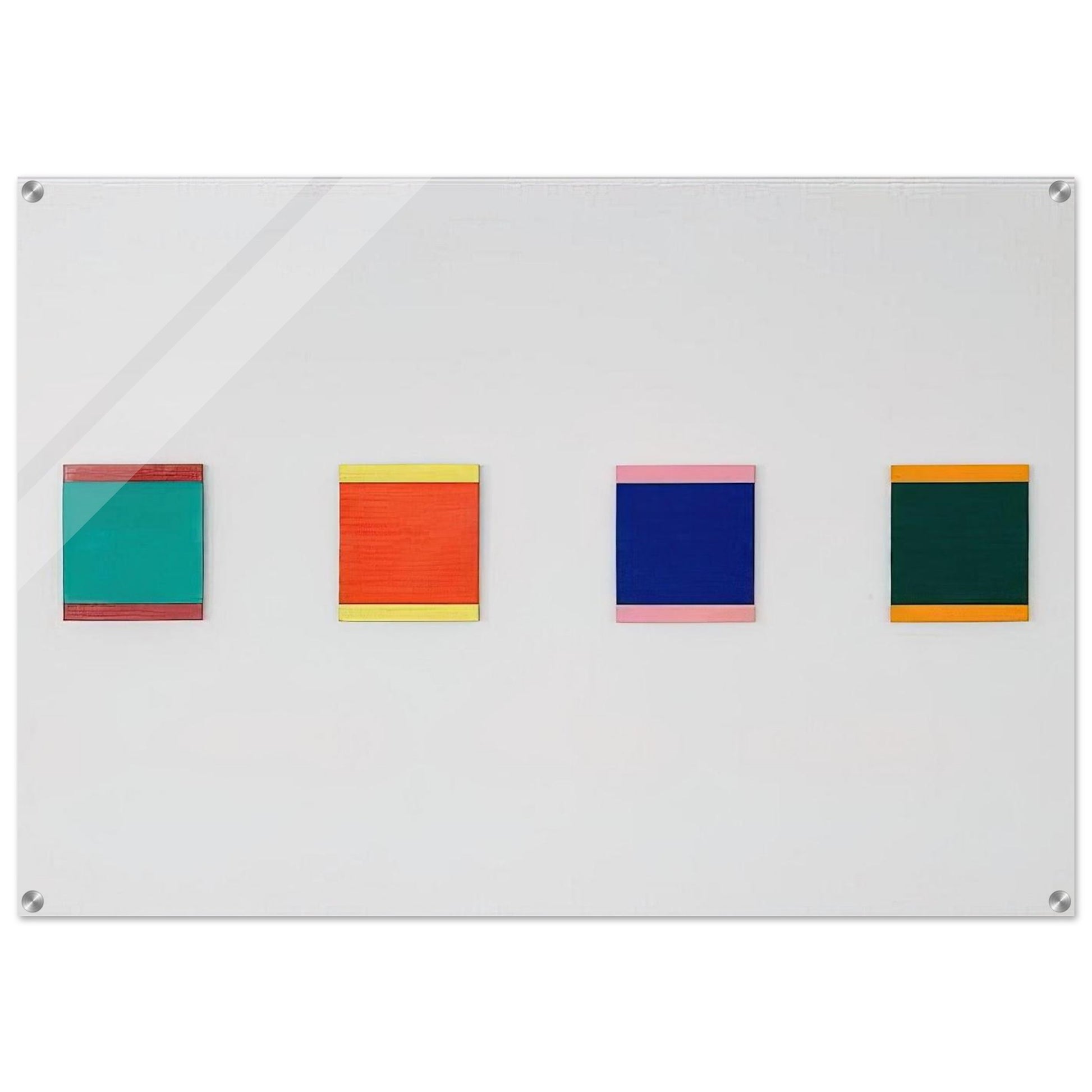 CONEY ISLAND II 1975 - BLINKY PALERMO Acrylic Print - 70x100 cm / 28x40″ inches | BLINKY PALERMO Wall Art | BLINKY PALERMO Prints