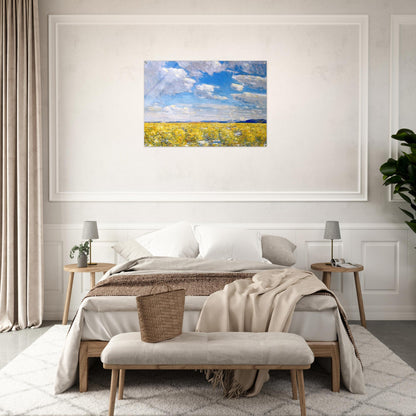 Afternoon Sky, Harney Desert - Childe Hassam Acrylic Print - 70x100 cm / 28x40″ inches