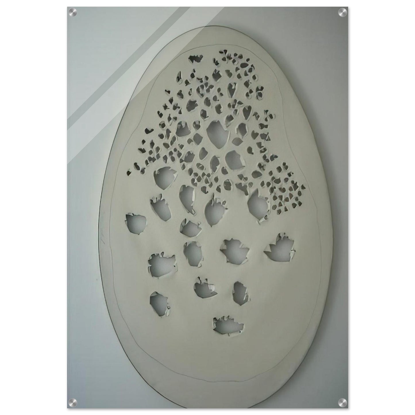 Concept Spatiale - 1963 - Lucio Fontana Acrylic Print - 70x100 cm / 28x40″ inches | Lucio Fontana Wall Art | Lucio Fontana Prints