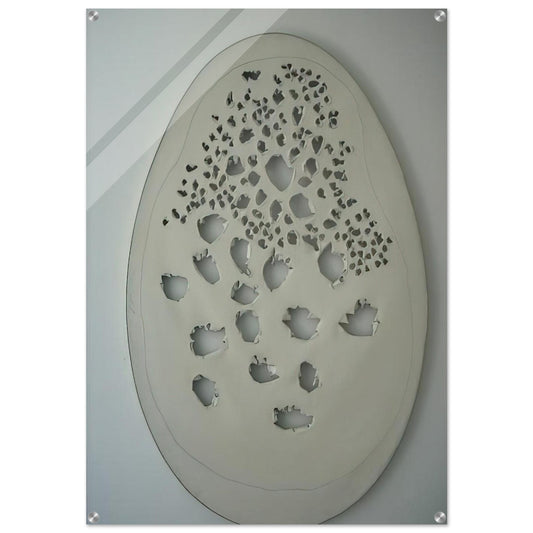 Concept Spatiale - 1963 - Lucio Fontana Acrylic Print - 70x100 cm / 28x40″ inches | Lucio Fontana Wall Art | Lucio Fontana Prints