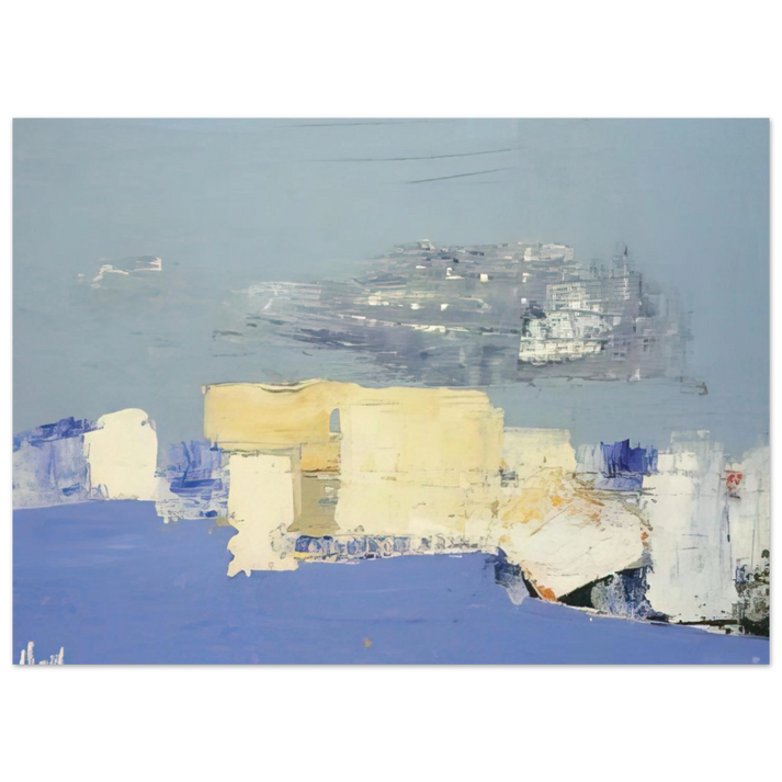 Nicolas de Stael - Paysage mÃƒÂ©diterranÃƒÂ©en - Art Informel Fine Art Poster