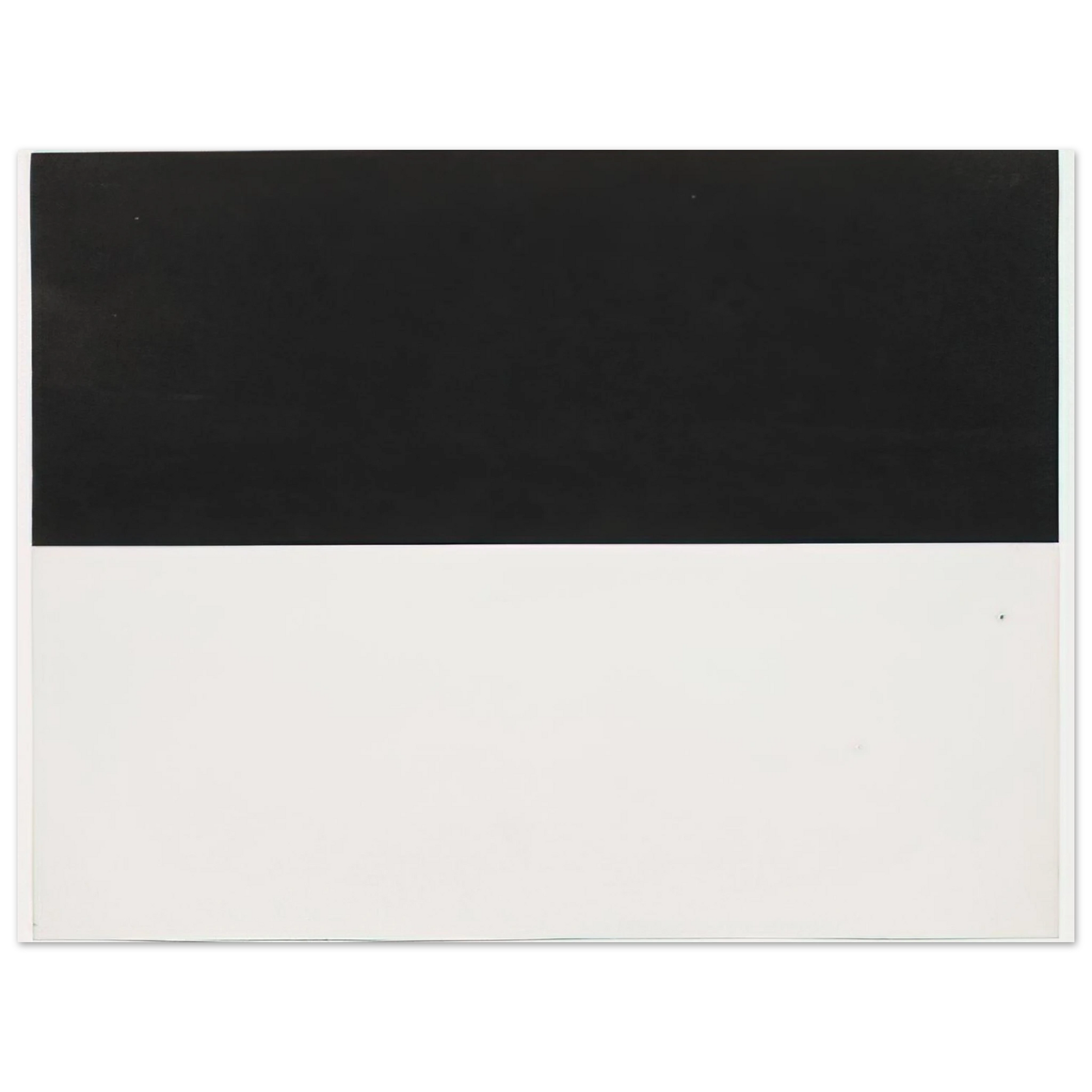 Ellsworth Kelly - Black and White from the series Line Form Color Fine Art Poster - Default Title