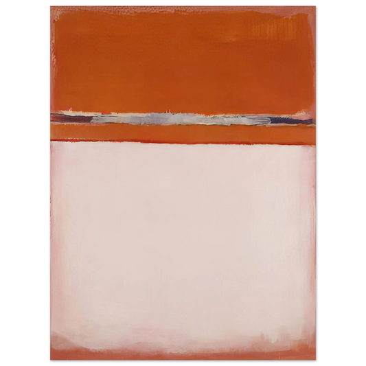 Mark Rothko - No.18 - 1951 Wall Art - 21x29.7 cm / 8x12" - Fine Art Poster - -