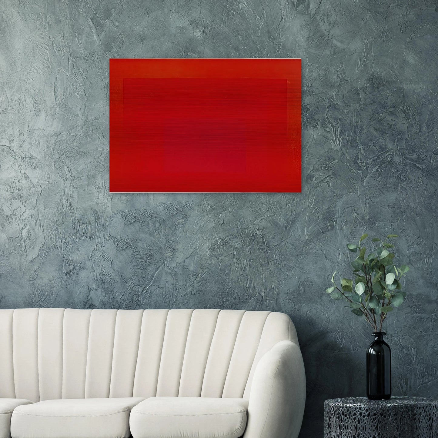 HOMAGE TO THE SQUARE BROAD CALL 1967 - Josef Albers Brushed Aluminum Print - 70x100 cm / 28x40 inches | Josef Albers Aluminum Print | Josef Albers Prints