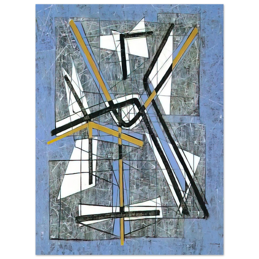Jimmy Ernst - Animals and Minerals - 1952 Fine Art Poster - Default Title
