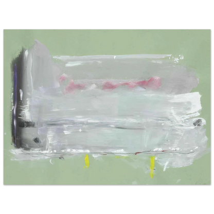 Helen Frankenthaler - Untitled - 1984 Wall art - 21x29.7 cm / 8x12" - Fine Art Poster-canvas - -