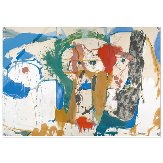 Madridscape, 1959- - Helen Frankenthaler Acrylic Print - 70x100 cm / 28x40″ inches