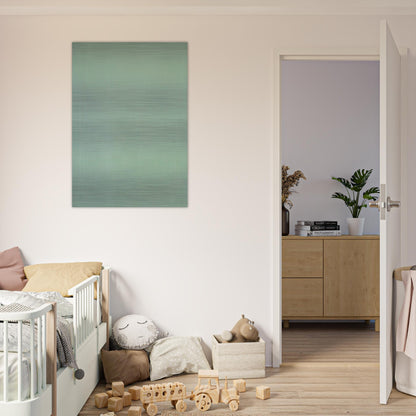 Transparent Green Sun-Box - 1970 - Theodoros Stamos Brushed Aluminum Print - 70x100 cm / 28x40 inches | Theodoros Stamos Aluminum Print | Theodoros Stamos Prints