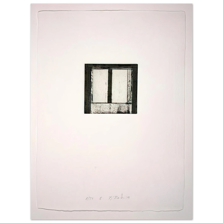 Brice Marden - Focus II - 1980  75x100 cm / 30x40inches Fine Art Poster