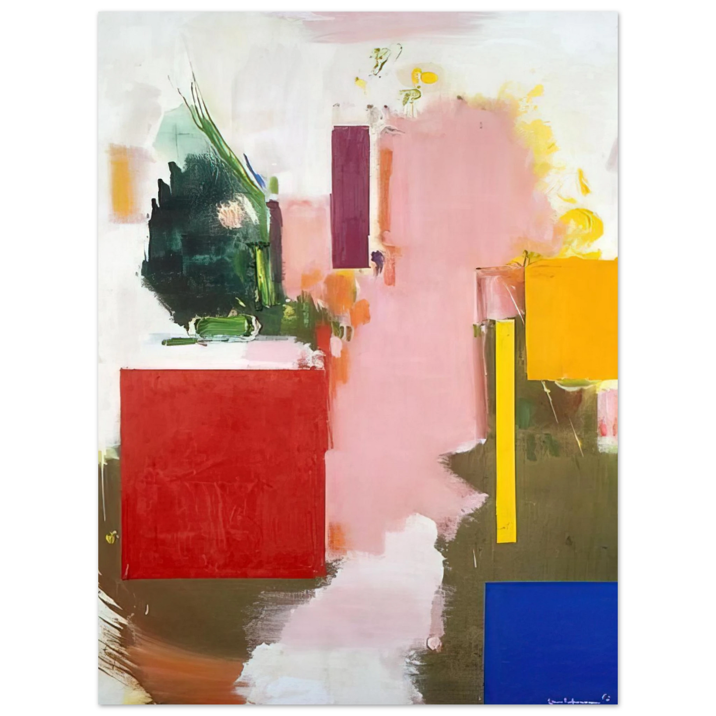 Hans Hofmann - Summer 1965 Fine Art Poster - Default Title