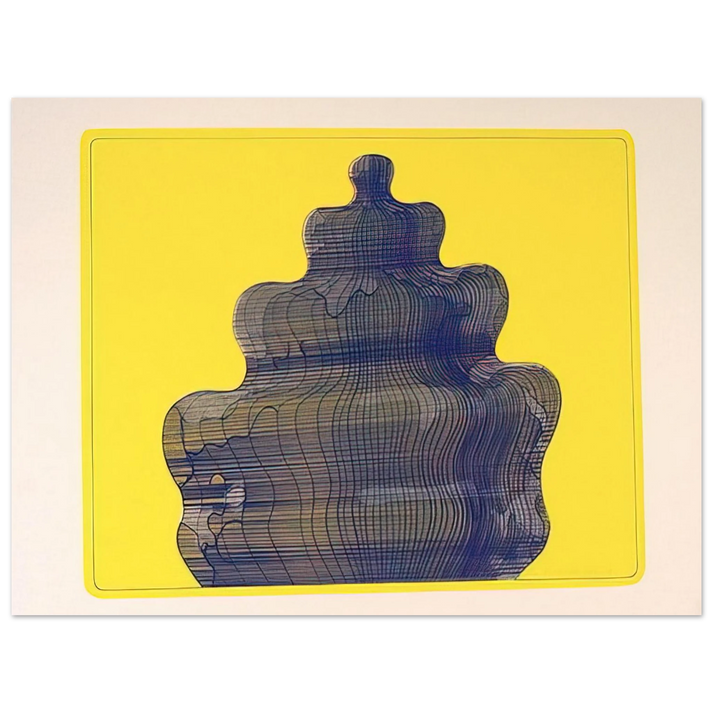 Dieter Roth - Torte in der Sonne Fancy-Cake In the Sun - 1970  75x100 cm / 30x40inches Fine Art Poster