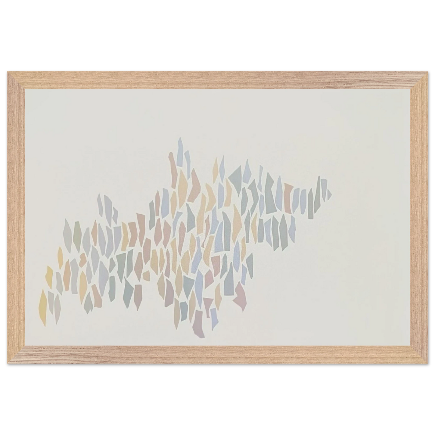 Mark Rothko - Untitled - 1970 Wall Art - 30x40 cm / 12x16 inches - Premium Wooden Framed Poster With Fine Art Paper - Wood frame