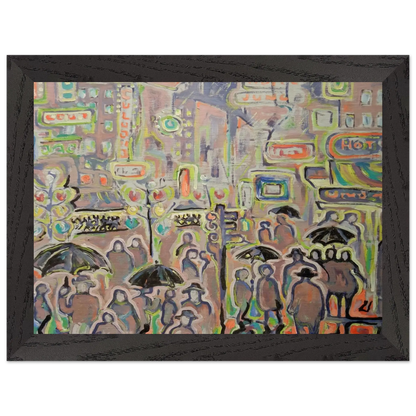 Walter Inglis Anderson - Walter Anderson Wall art - 30x40 cm / 12x16 inches - Premium Wooden Framed Poster With Fine Art Paper - Black frame