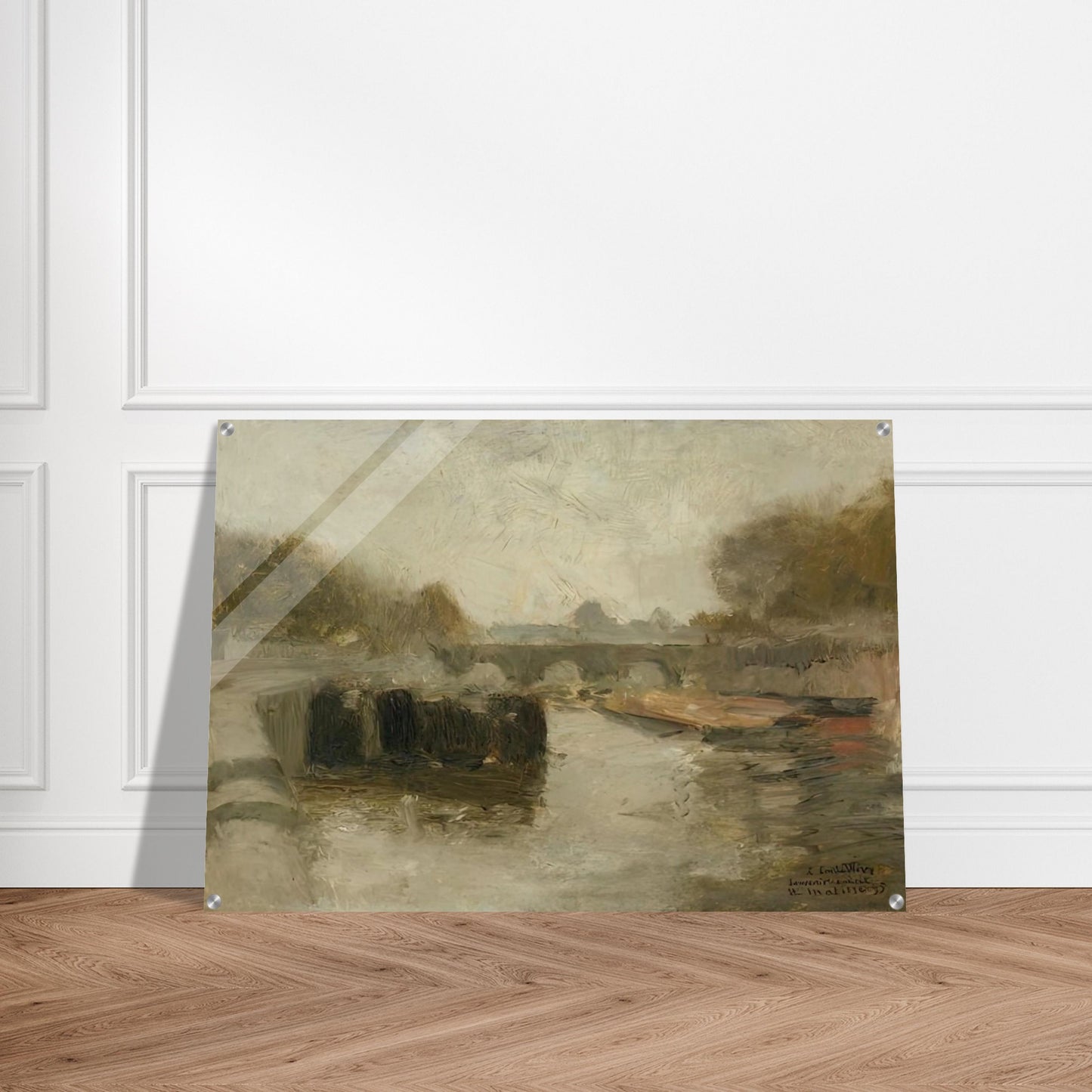 LE PONT 1895 - Henri Matisse Acrylic Print - 70x100 cm / 28x40″ inches