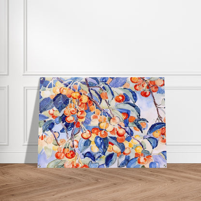 CHERRIES - Theo van Rysselberghe Acrylic Print - 70x100 cm / 28x40″ inches