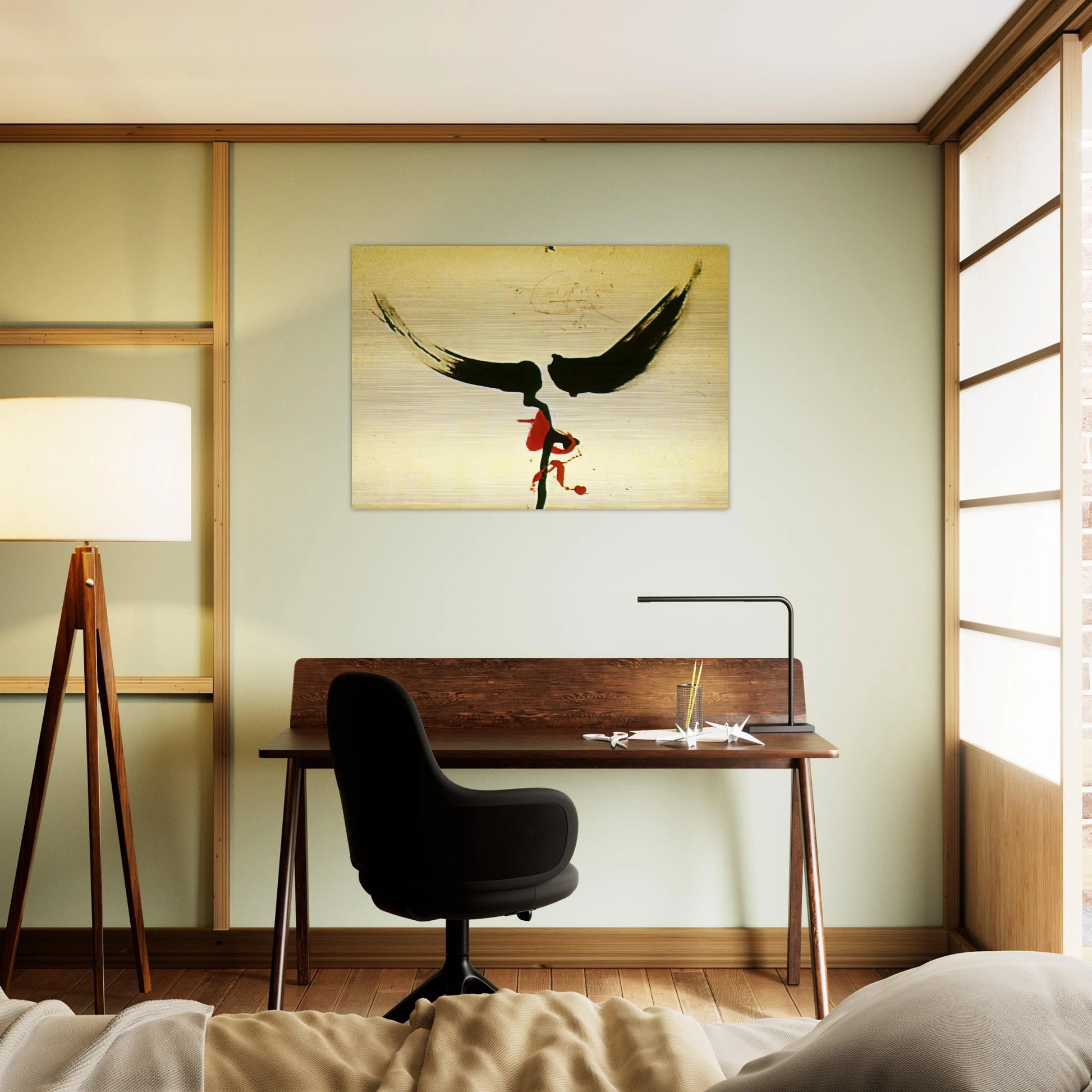 DALI S MOUSTACHE - Salvador Dali Brushed Aluminum Print - 70x100 cm / 28x40 inches | Salvador Dali Aluminum Print | Salvador Dali Prints