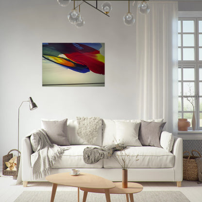 Phenomena Point Swing and Flank - Paul Jenkins Brushed Aluminum Print - 70x100 cm / 28x40 inches | Paul Jenkins Aluminum Print | Paul Jenkins Prints