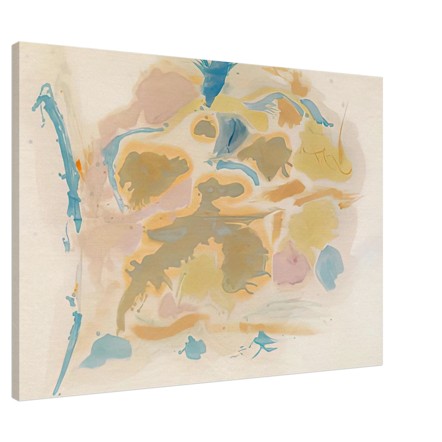 Helen Frankenthaler - Shatter, 1953- Wall Art - 30x40 cm / 12x16 inches - Premium Wooden Framed Poster With Fine Art Paper - Black frame