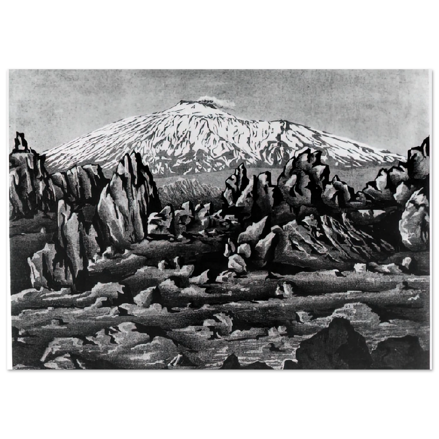 MC Escher - ESCHER (15) Wall Art - 21x29.7 cm / 8x12" - Premium Wooden Framed Poster With Fine Art Paper - Wood frame