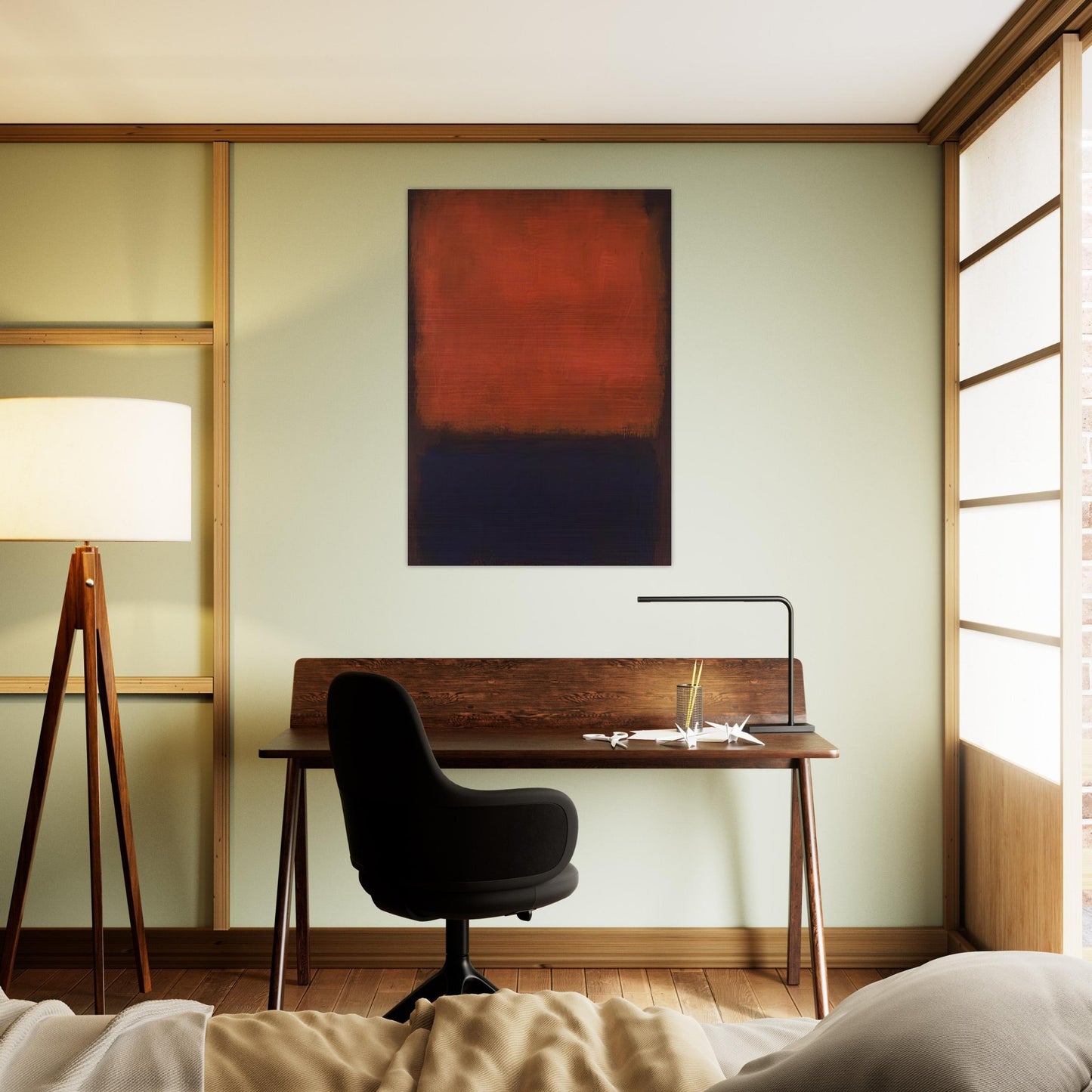 No. 14 - 1960 - Mark Rothko Brushed Aluminum Print - 70x100 cm / 28x40 inches | Mark Rothko Aluminum Print | Mark Rothko Prints