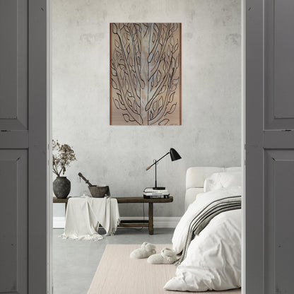 THE TREE 1951 - Henri Matisse Brushed Aluminum Print - 70x100 cm / 28x40 inches | Henri Matisse Aluminum Print | Henri Matisse Prints