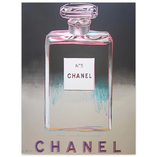 Andy Warhol - Chanel No. 5 Fine Art Poster - 13x18 cm / 5x7 inches