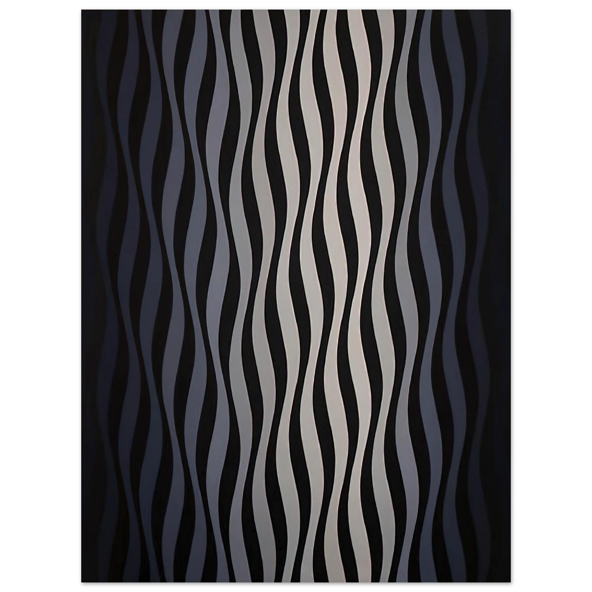 Bridget Riley - DRIFT 2 1966 Fine Art Poster - Default Title