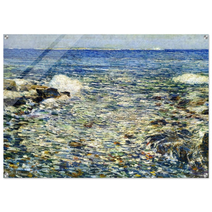 Surf, Isles of Shoals - Childe Hassam Acrylic Print - 70x100 cm / 28x40″ inches | Childe Hassam Wall Art | Childe Hassam Prints