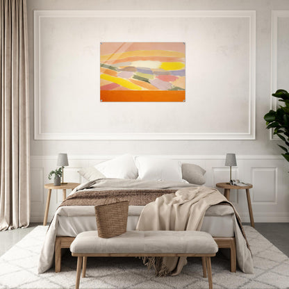 Arielle - 1978 - Ronnie Landfield Acrylic Print - 70x100 cm / 28x40″ inches | Ronnie Landfield Wall Art | Ronnie Landfield Prints