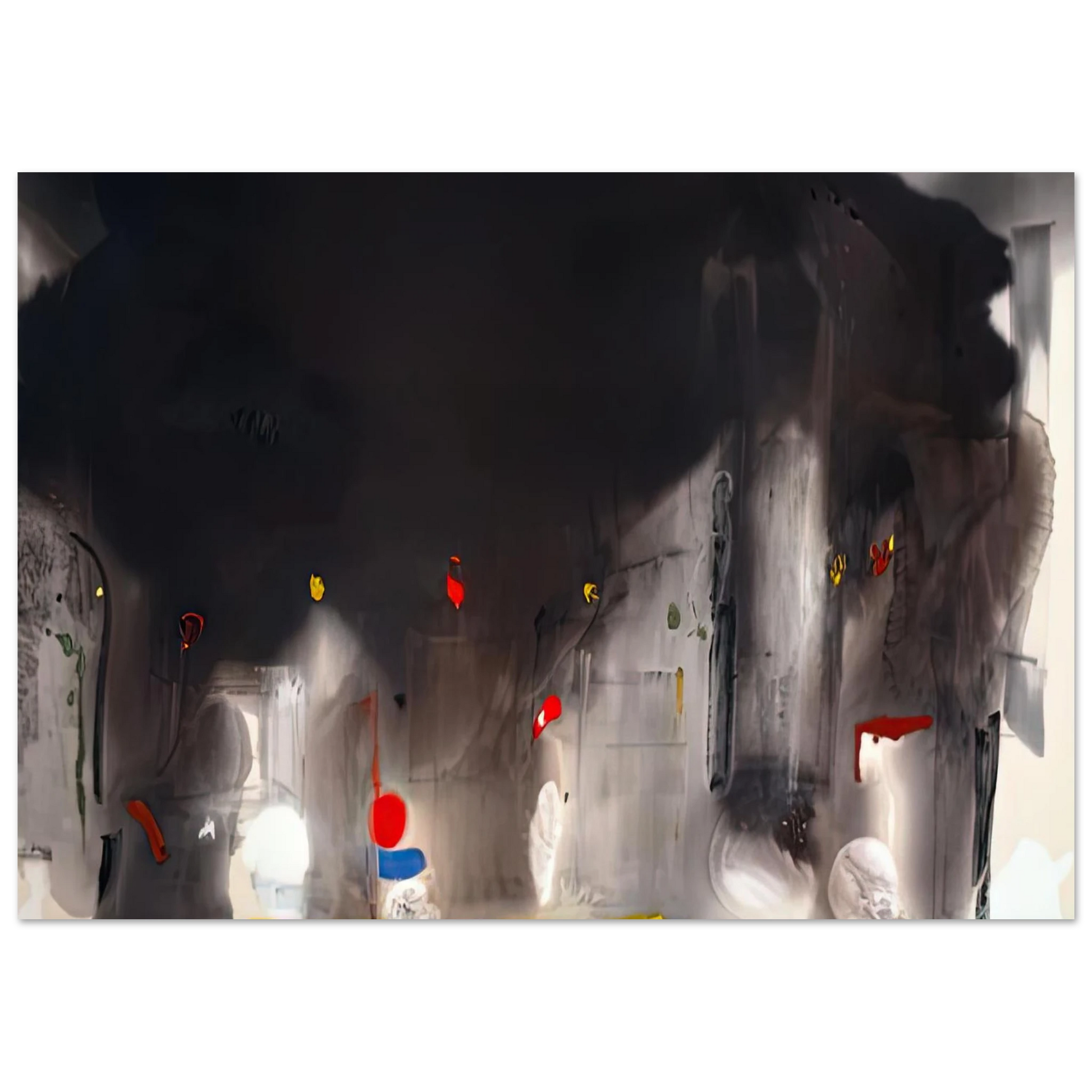 Helen Frankenthaler - Casanova, 1988- Wall Art - 28x40 inches / 70x70 cm - Canvas (Imperial) - -