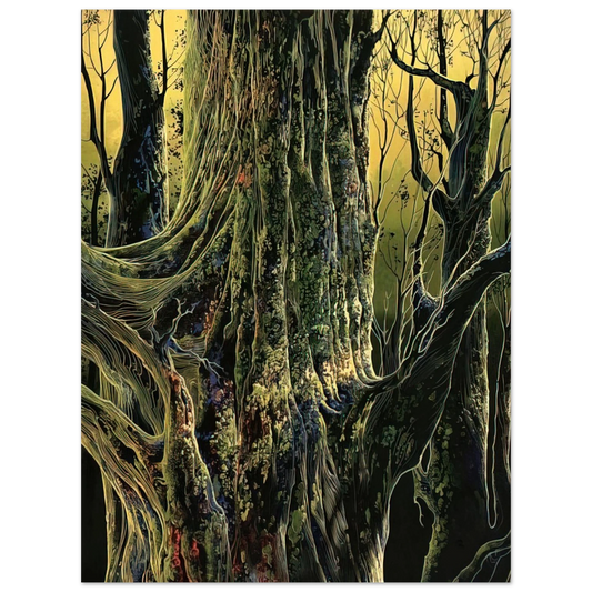Eyvind Earle - Ancient Tree Fine Art Poster - Default Title