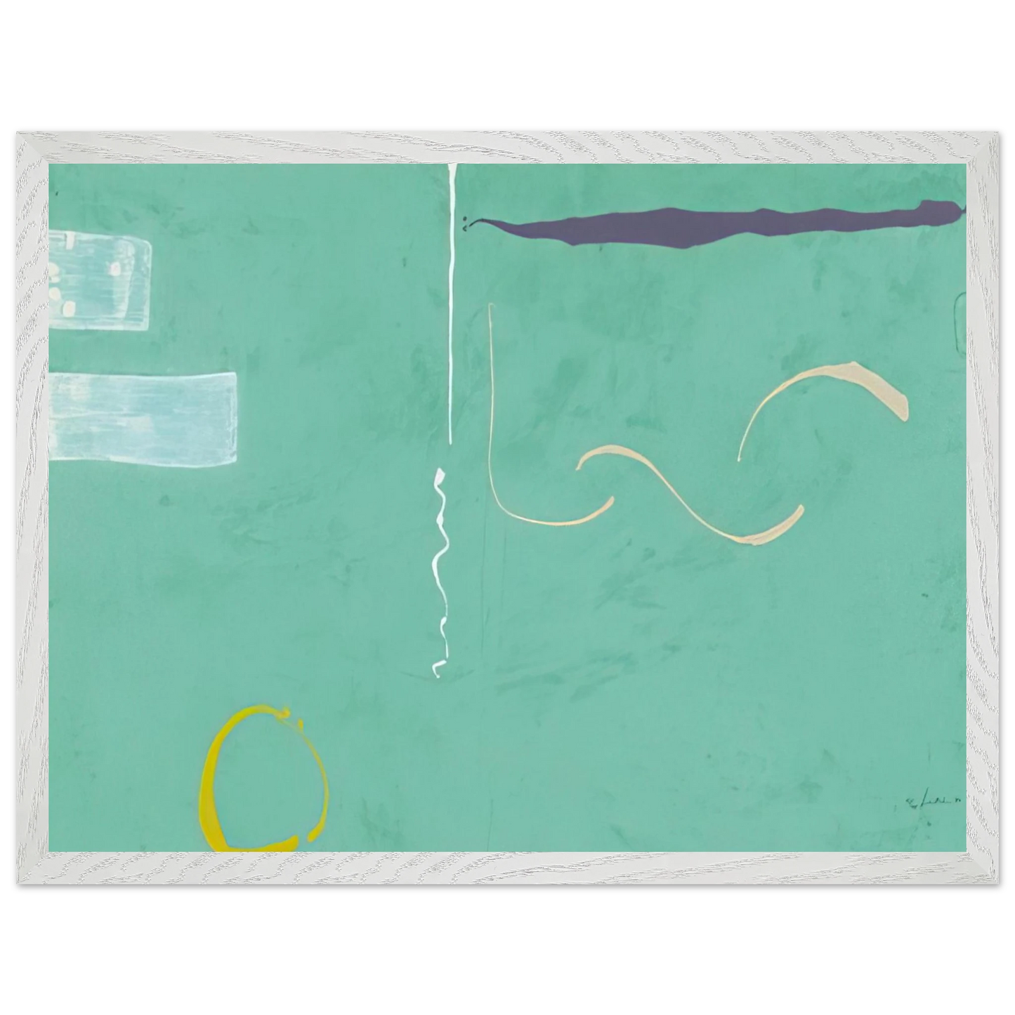 Helen Frankenthaler - Tahiti - 1989 Wall art - A2 (42 x 59.4  cm) - Fine Art Poster - -