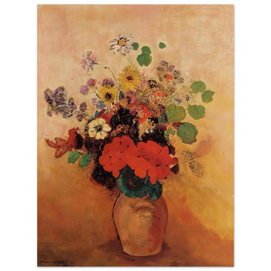 Odilon Redon - VASE OF FLOWERS 5 Fine Art Poster - Default Title