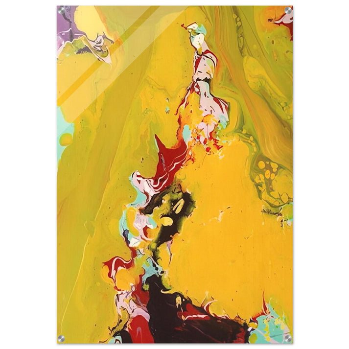 Untitled  SFP86-165  - Sam Francis Acrylic Print - 70x100 cm / 28x40″ inches