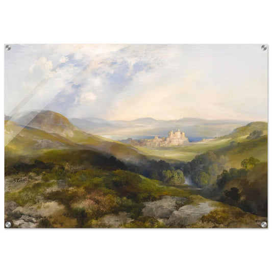 Conway Castle - Thomas Moran Acrylic Print - 70x100 cm / 28x40″ inches