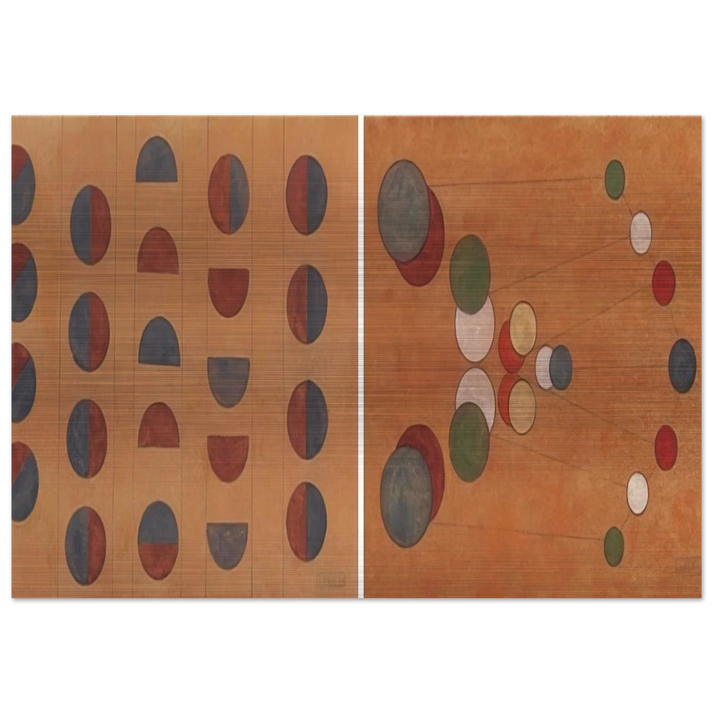 Diptych - 1956 1 - Lolo Soldevilla Brushed Aluminum Print - 70x100 cm / 28x40 inches | Lolo Soldevilla Aluminum Print | Lolo Soldevilla Prints