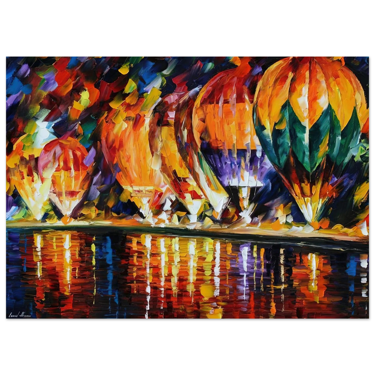 Leonid Afremov - Leonid Afremov Fine Art Poster - 40x60 cm / 16x24 inches