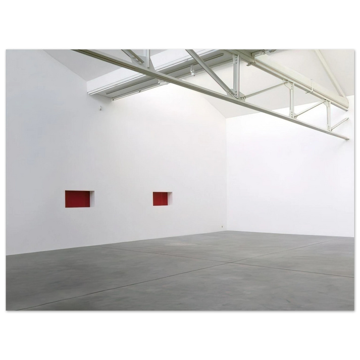 Donald Judd - Untitled Wall Work - 1992  75x100 cm / 30x40inches Fine Art Poster