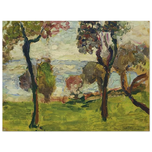 Henri Matisse - PAYSAGE 1898 Fine Art Poster - Default Title