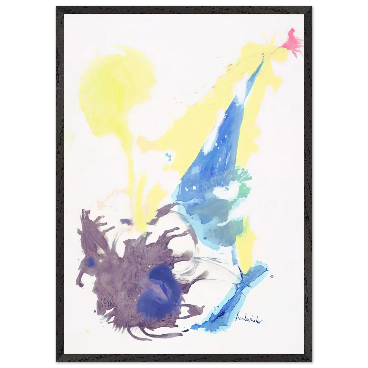 Helen Frankenthaler - Moving Day - 1961 Wall art - 30x40 cm / 12x16 inches - Fine Art Poster - -