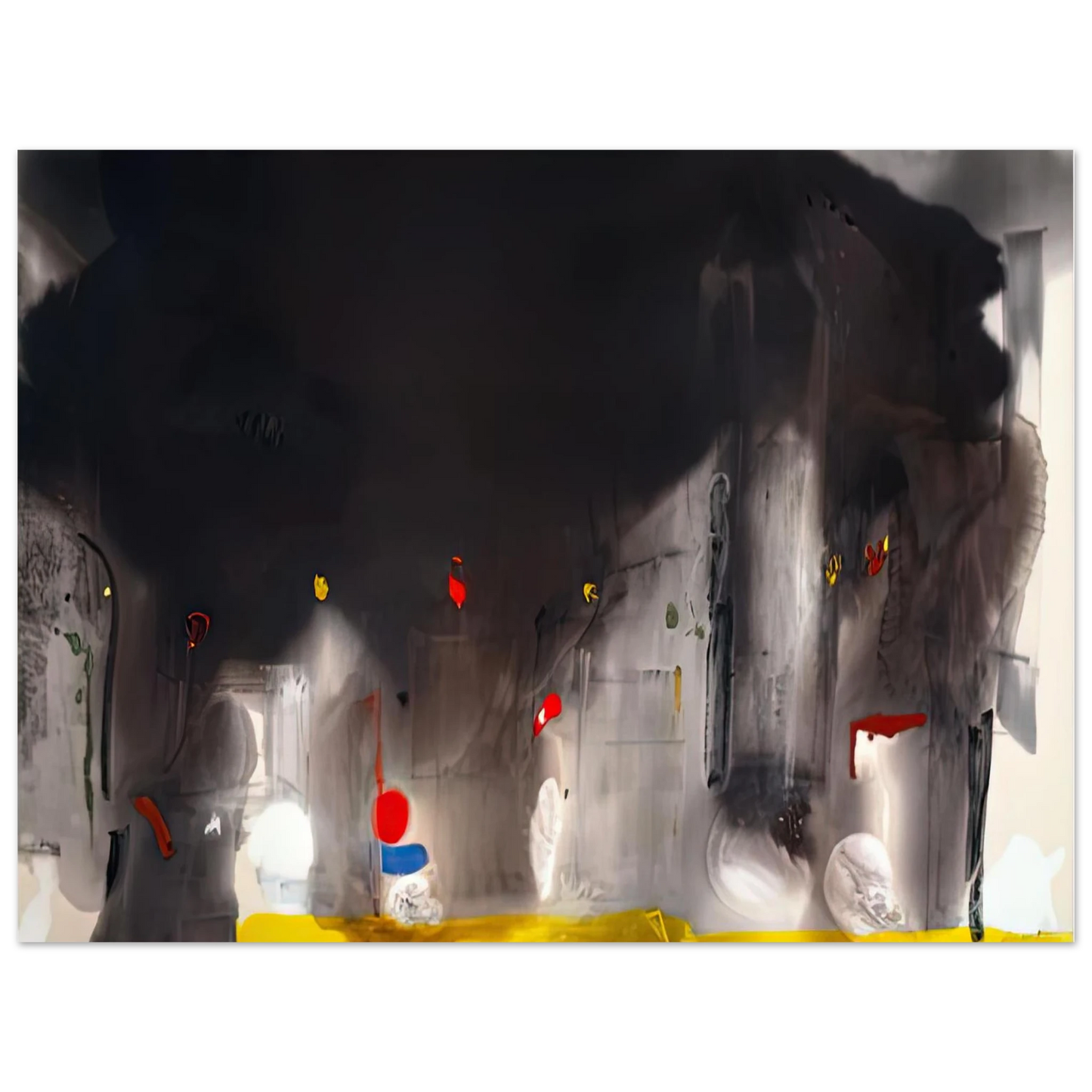 Helen Frankenthaler - Casanova, 1988- Wall Art - 21x29.7 cm / 8x12" - Fine Art Poster - -