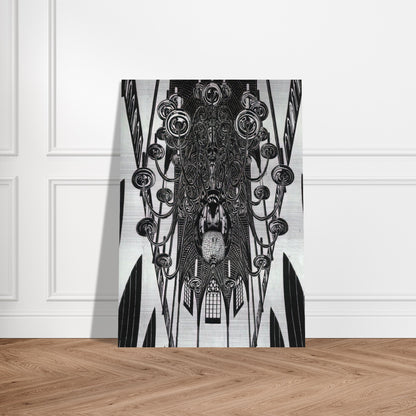 ESCHER (2) - MC Escher Brushed Aluminum Print - 70x100 cm / 28x40 inches | MC Escher Aluminum Print | MC Escher Prints