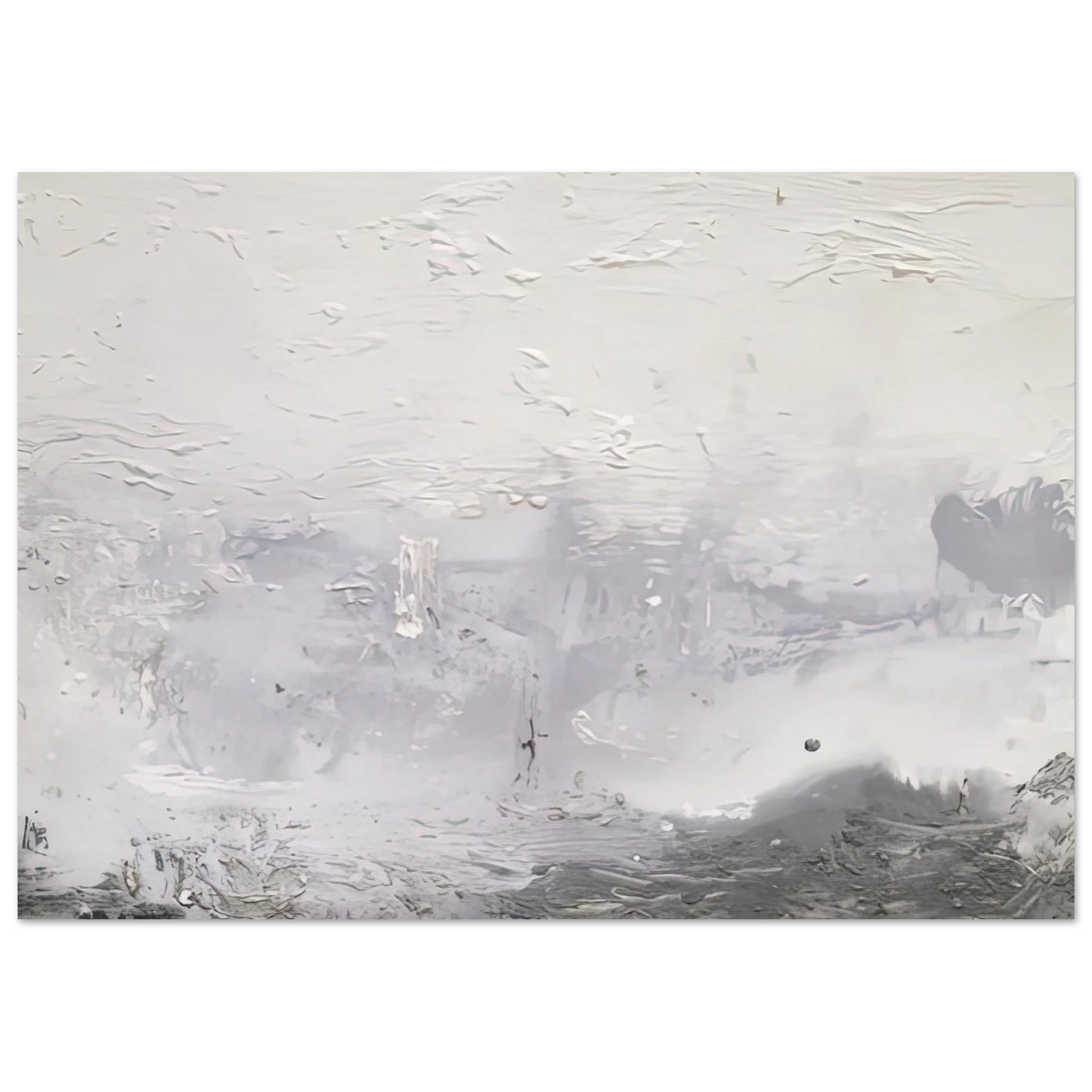 Helen Frankenthaler - Barometer, 1992- Wall Art - 28x40 inches / 70x70 cm - Canvas (Imperial) - -