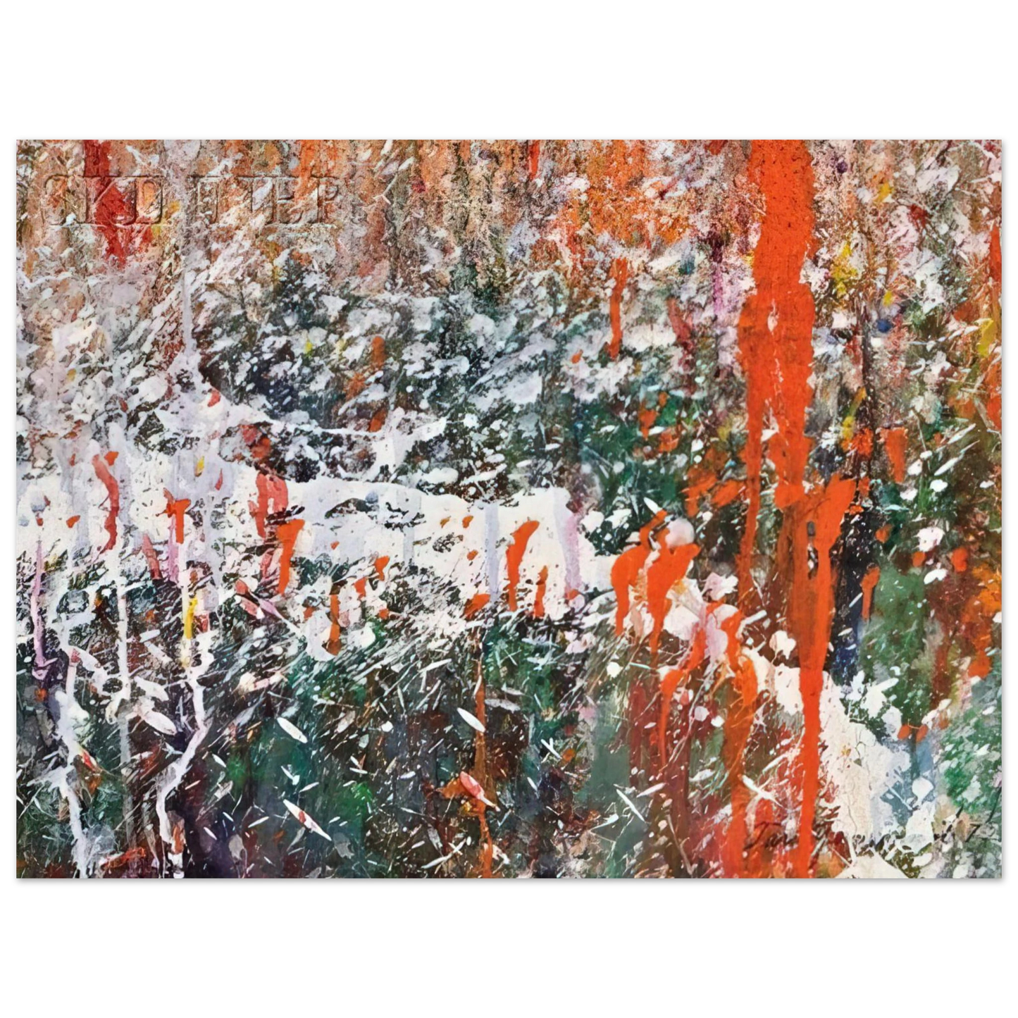Taro Yamamoto - ABSTRACT COMPOSITION Fine Art Poster - Default Title