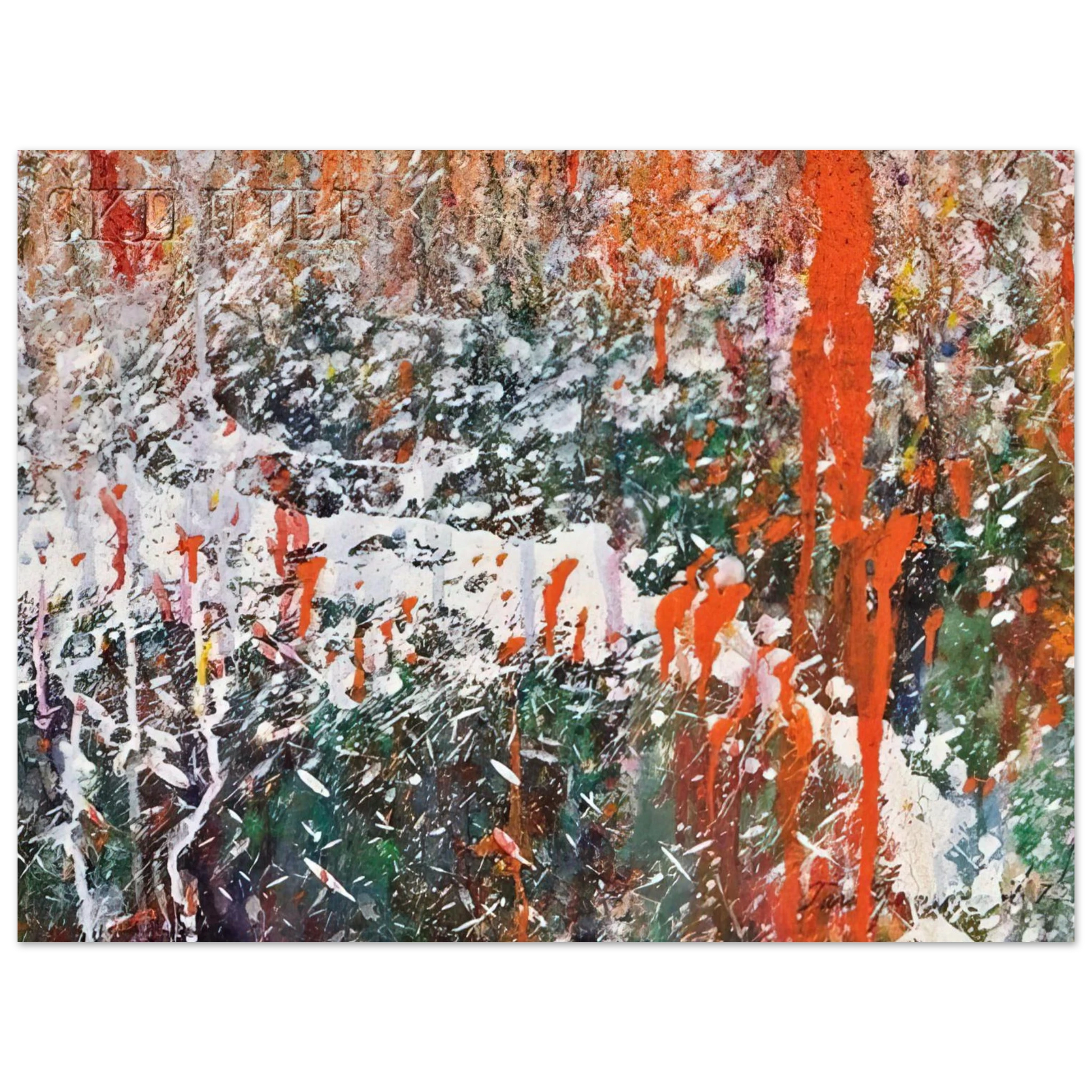 Taro Yamamoto - ABSTRACT COMPOSITION Fine Art Poster - Default Title