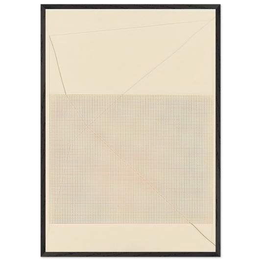 Untitled 7314 - 1973 - Gego Framed Art Print – Black Wooden Frame - Default Title - -Framed Art Print