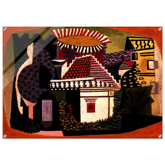 Landscape of Juan-les-Pins - Pablo Picasso Acrylic Print - 70x100 cm / 28x40″ inches