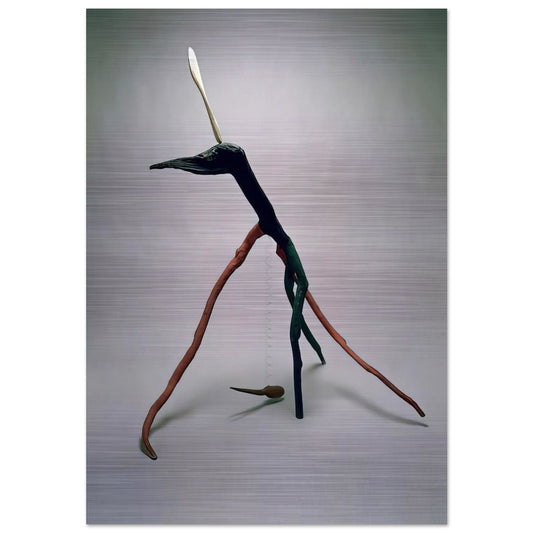 APPLE MONSTER 1938 - Alexander Calder Brushed Aluminum Print - 70x100 cm / 28x40 inches | Alexander Calder Aluminum Print | Alexander Calder Prints