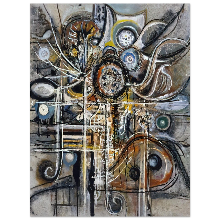 Richard Pousette-Dart - The Center  75x100 cm / 30x40inches Fine Art Poster