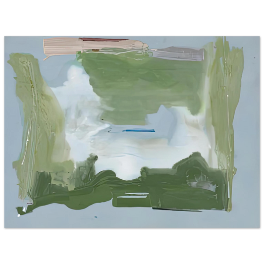 Helen Frankenthaler - Lush Spring, 1975- Wall Art - 21x29.7 cm / 8x12" - Fine Art Poster - -